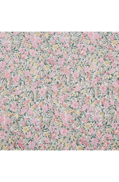 Laura Ashley Loveston Cotton Sheet Set In Pink/green