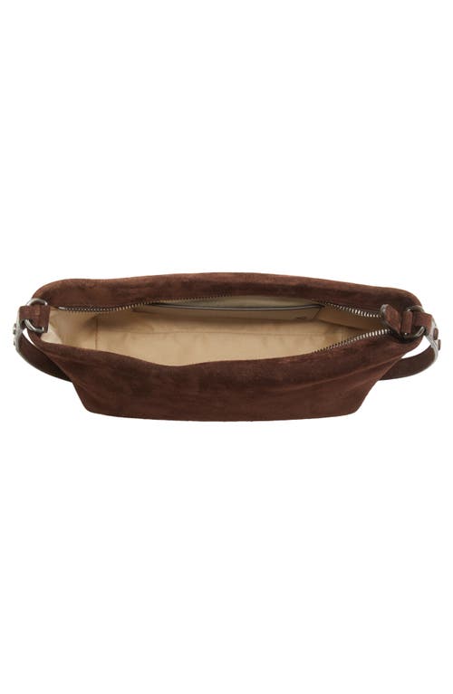 Proenza Schouler Bond Suede Shoulder Bag In Brown