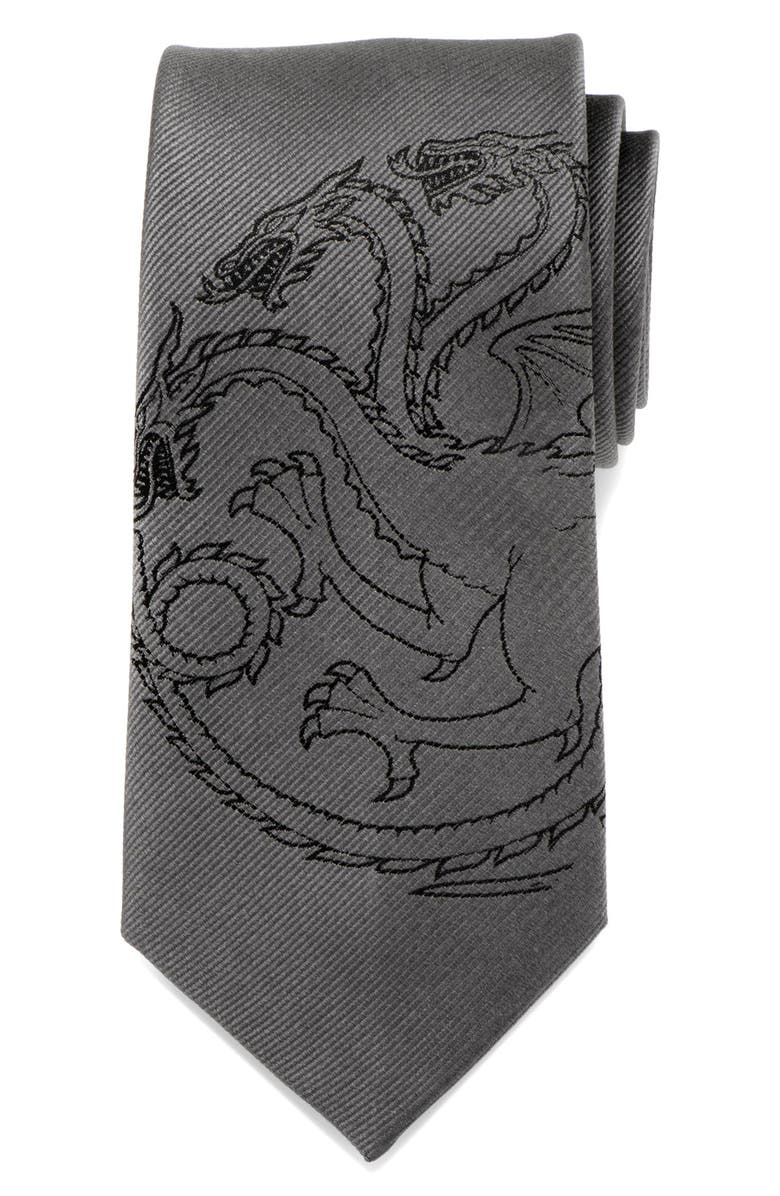 Cufflinks, Inc. Game of Thrones Targaryen Silk Tie, Alternate, color,