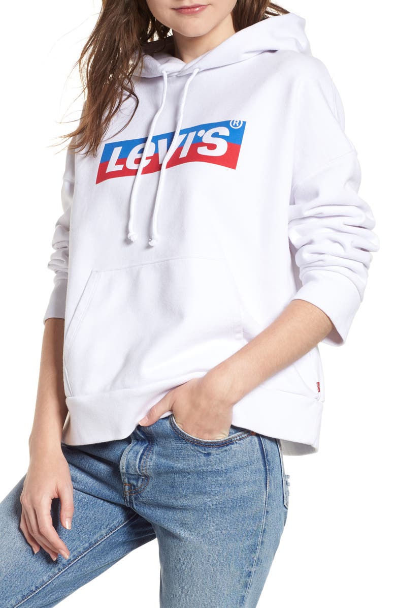 Levi's<sup>®</sup> Graphic Oversize Hoodie, Main, color, 