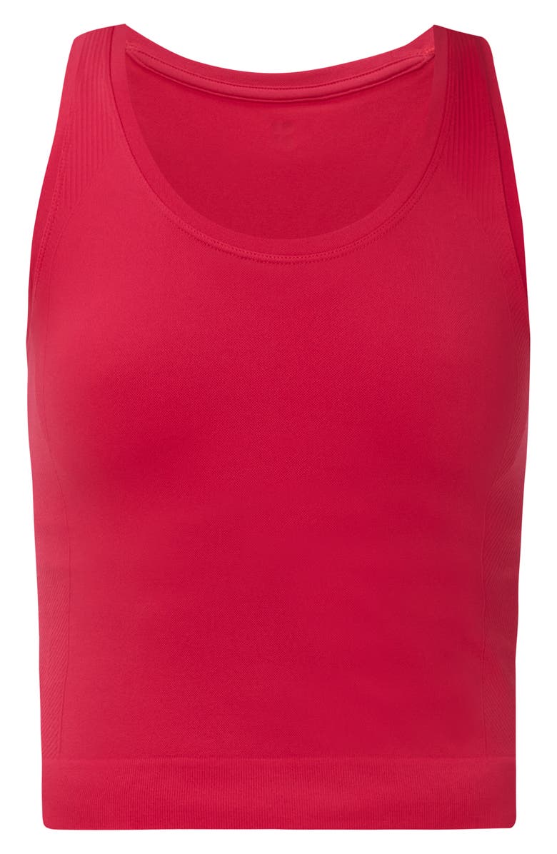 Sweaty Betty Athlete Seamless Workout Crop Tank, Alternate, color, Crimson Red