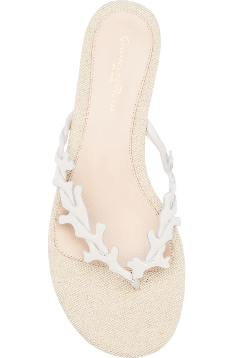Gianvito Rossi Paros Sandal, Alternate, color, Offwhite Naturale