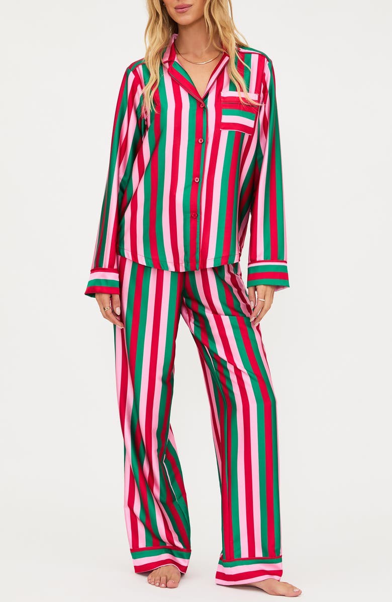 Beach Riot Livy & Connie Pajamas, Main, color, 