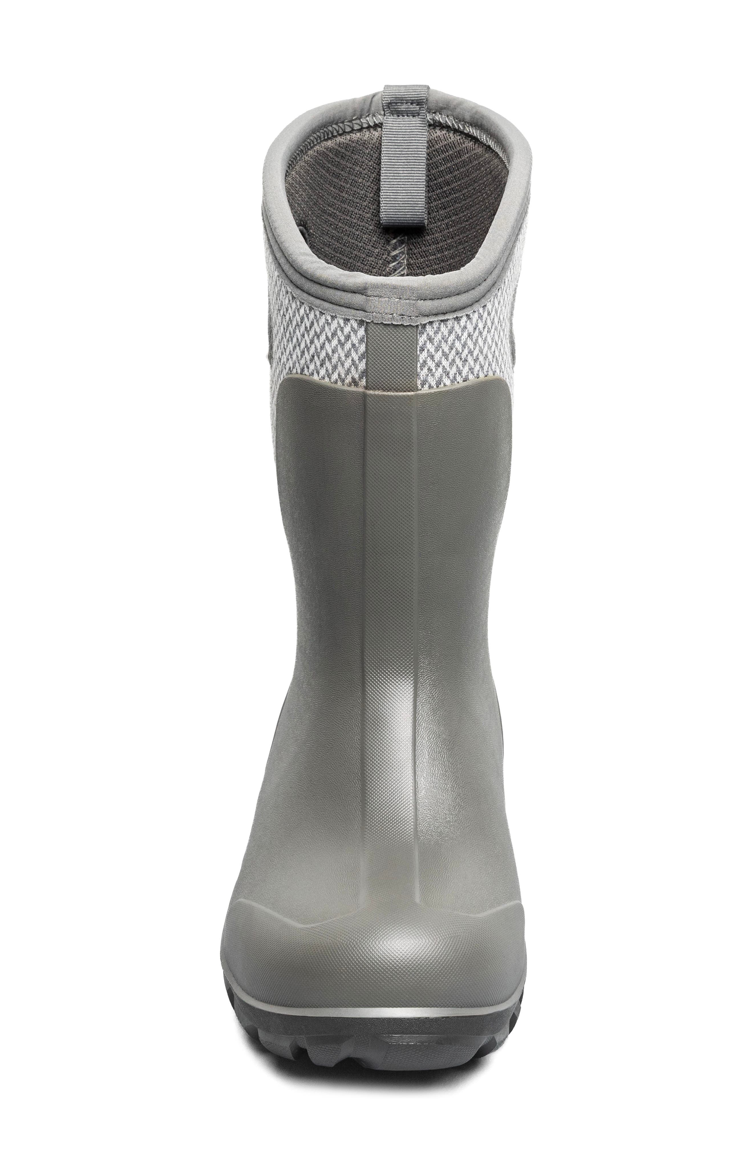 Classic Seamless Mid Waterproof Boot, Alternate, color, GRAY MULTI