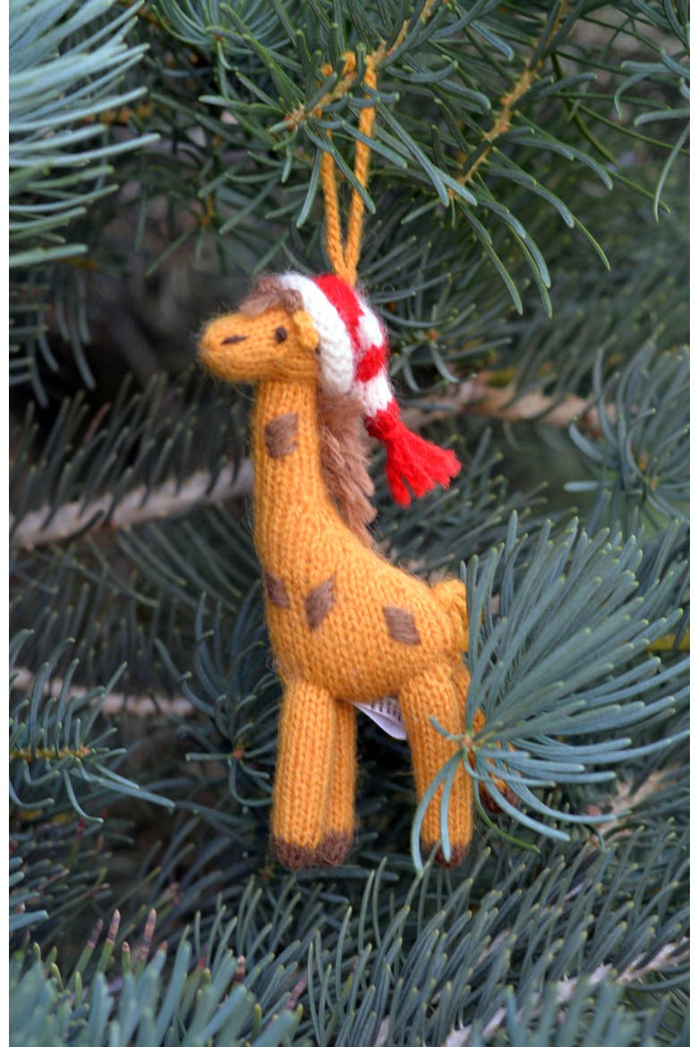 Safari Animal Ornament Set, Alternate, color, Multi