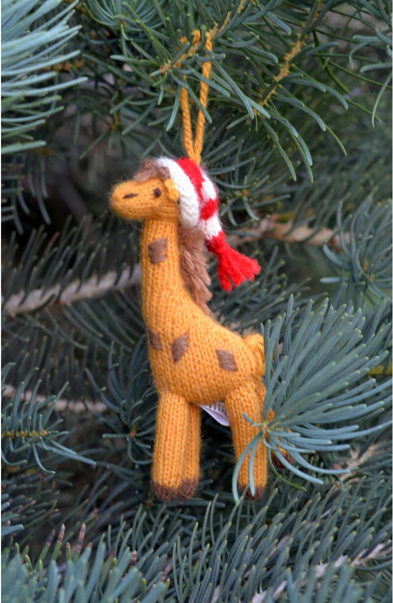 Melange Collection Safari Animal Ornament Set, Alternate, color, Multi