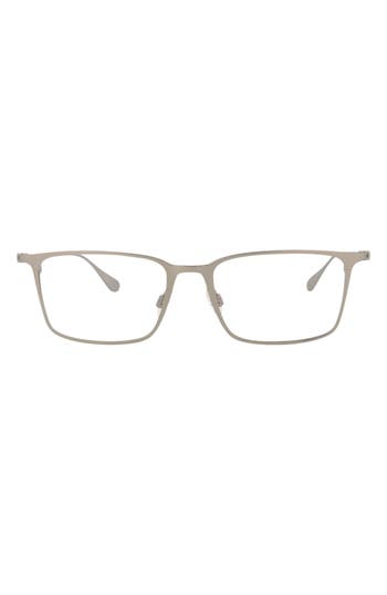 MAUI JIM MAUI JIM 54MM RECTANGLE OPTICAL GLASSES