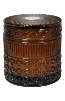 Simmering Spices 9.5 oz. Molded Amber Candle