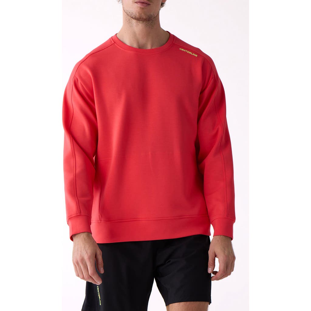 Centerline Athletics Crew Sweatshirt In Orange