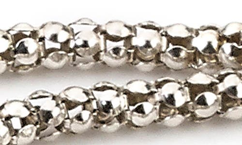 Samuel B. Sterling Silver Popcorn Chain Necklace In Silver