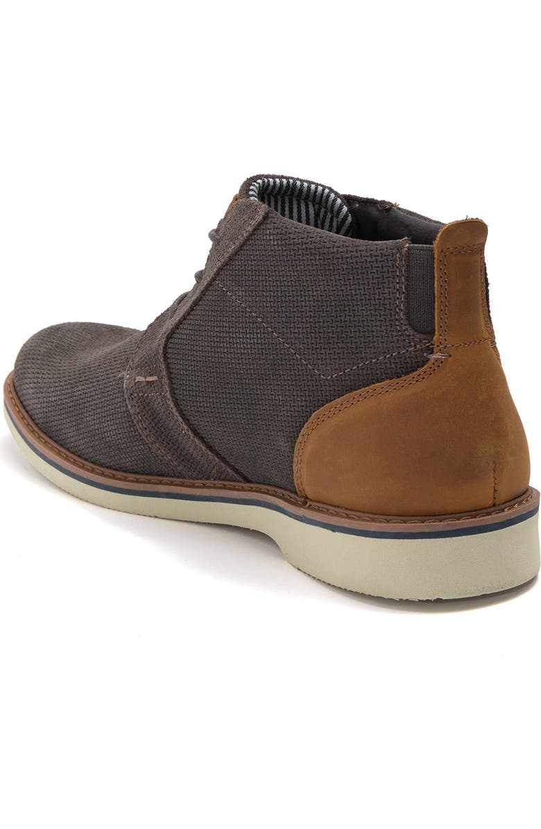 NUNN BUSH Barklay Leather Plain Toe Chukka Boot - Wide Width Available, Alternate, color,