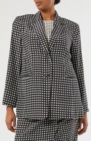 Marina Rinaldi Umano Silk Blazer