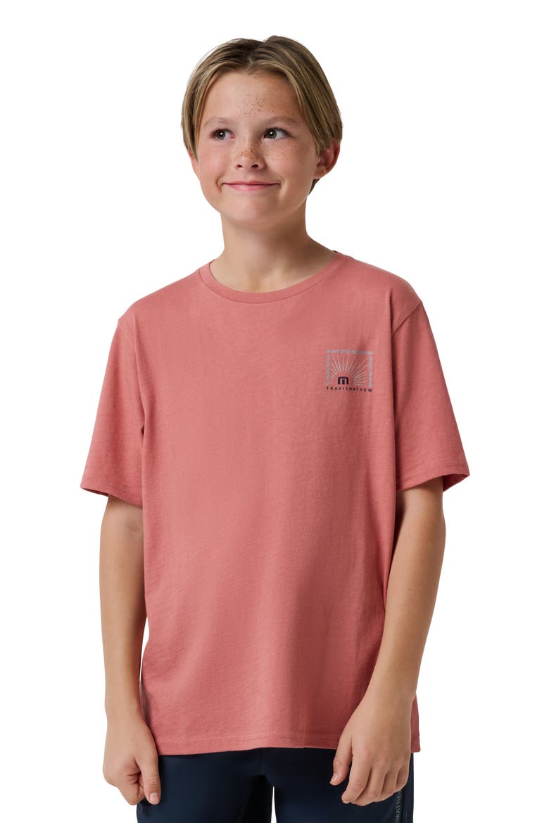 Kids' Villa Views Graphic T-Shirt, Alternate, color, BRICK DUST