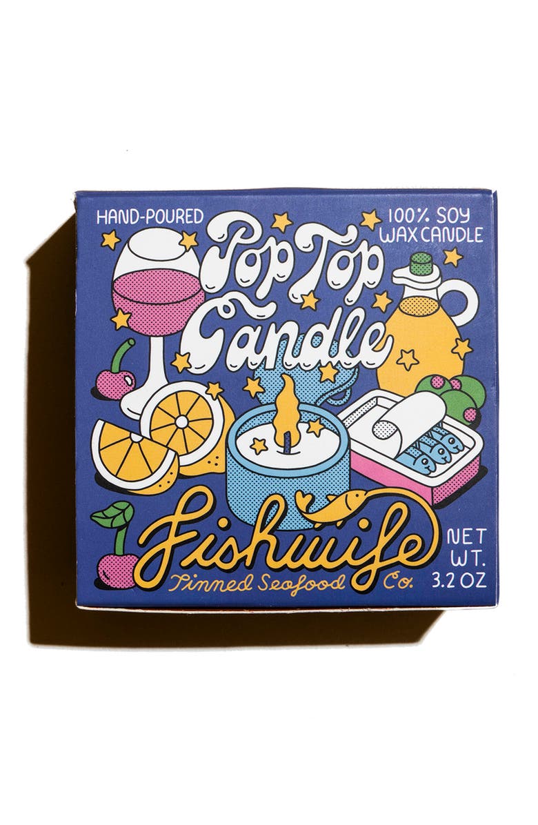 Fishwife Tinned Seafood Co. The Tinned Candle Trio Gift Set, Alternate, color,