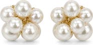 SAACHI Imitation Pearl Cluster Stud Earrings
