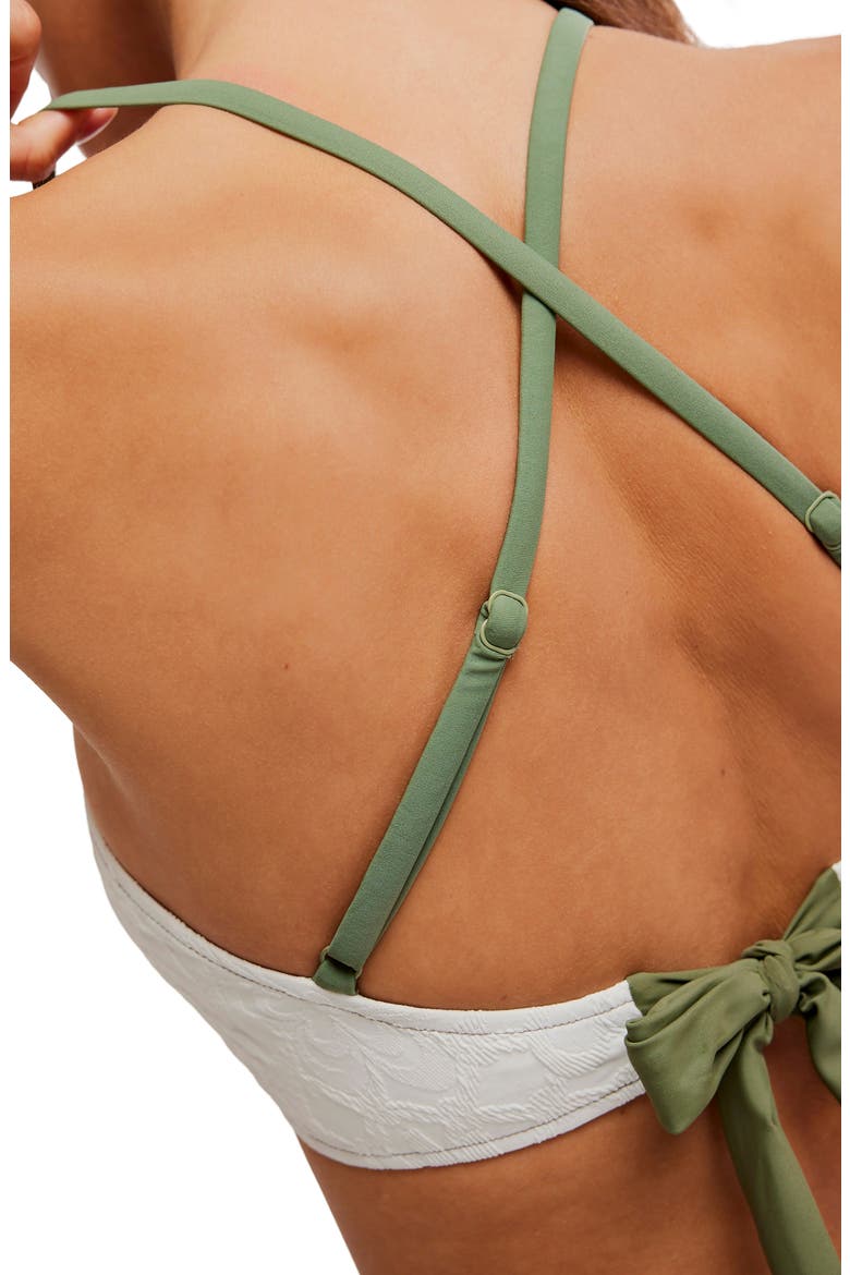 Bayside Misty Bikini Top, Alternate, color, WHITE