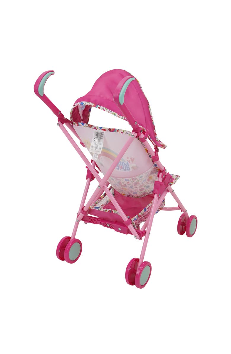 Baby Alive Doll Stroller Pink & Rainbow Fits Dolls Up To 24", Alternate, color,