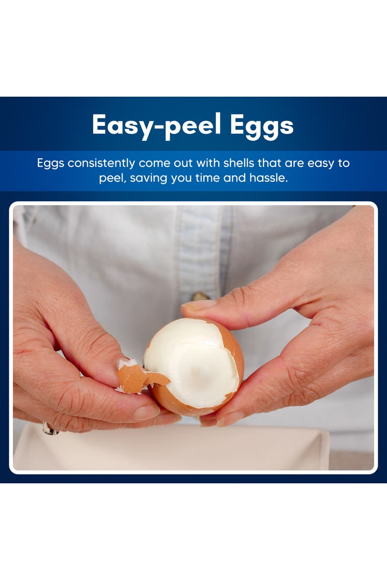 EGC555 Automatic Easy Egg Cooker, 7 Eggs, Alternate, color, Black