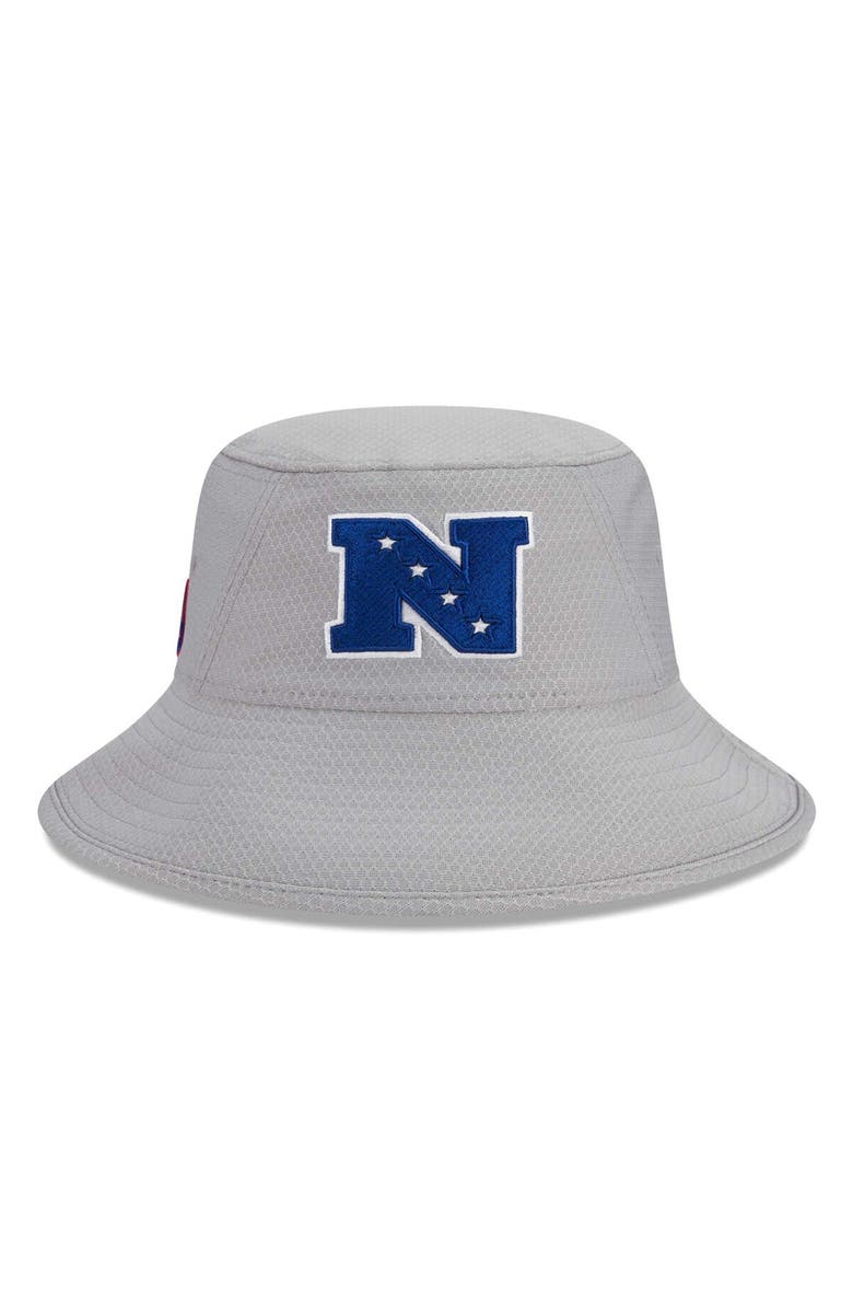 New Era Men's New Era Gray New York Giants 2024 Pro Bowl Bucket Hat, Alternate, color,