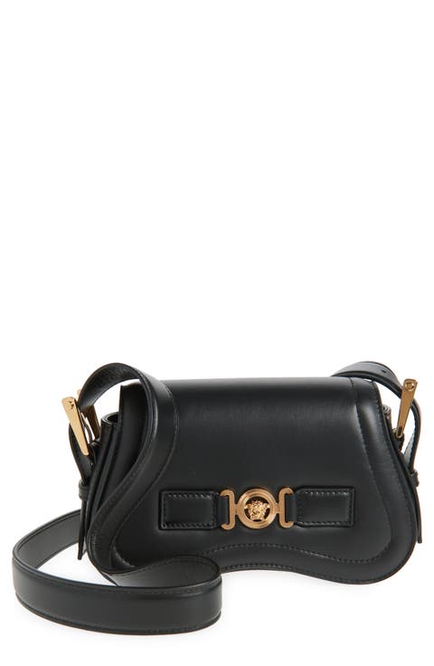 Medusa Leather Shoulder Bag