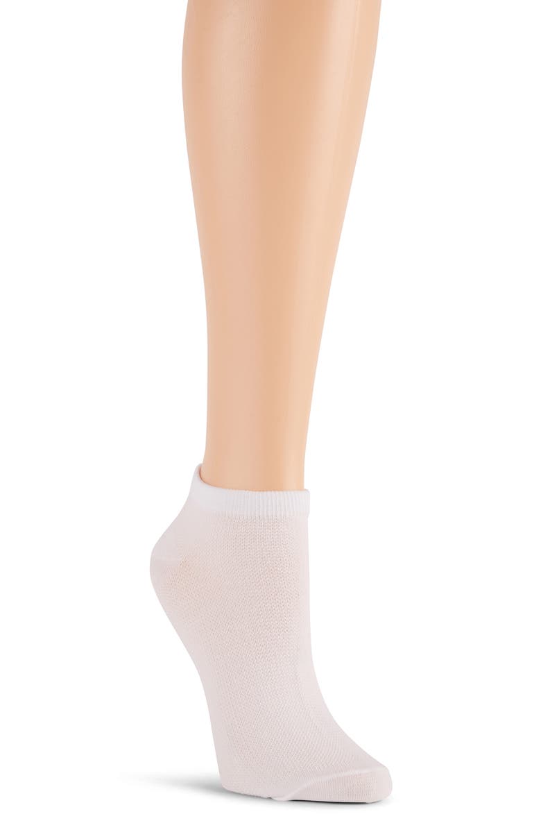 Laundry by Shelli Segal 8-Pack Assorted Low Cut Socks, Alternate, color, White/ Champagne Pink