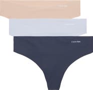 Calvin Klein Invisibles 3-Pack Thongs