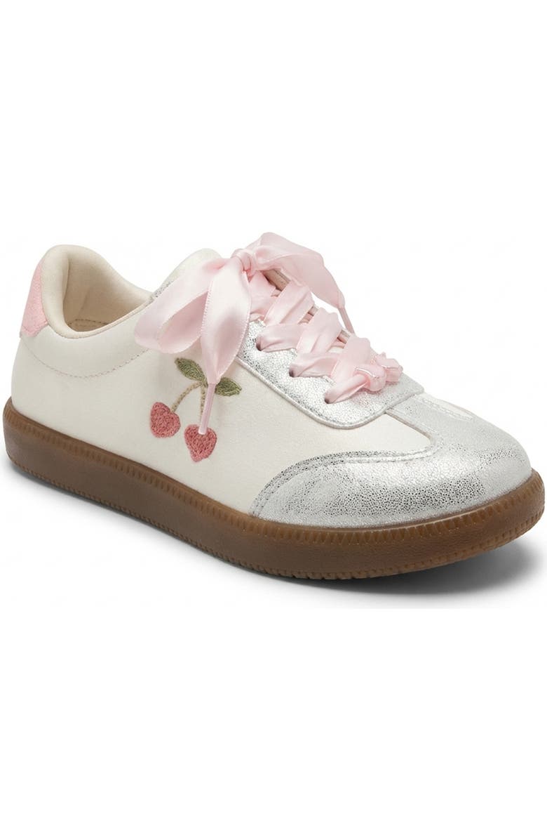 JELLYPOP <p>Kids' Wispina Sneaker </p>, Main, color, White / Silver
