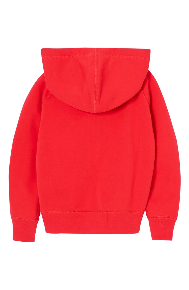 Burberry Henry Logo Graphic Cotton Hoodie, Alternate, color, 