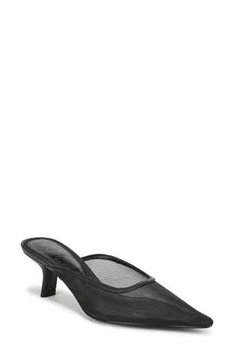 Brandy Mesh Pointed Toe Mule