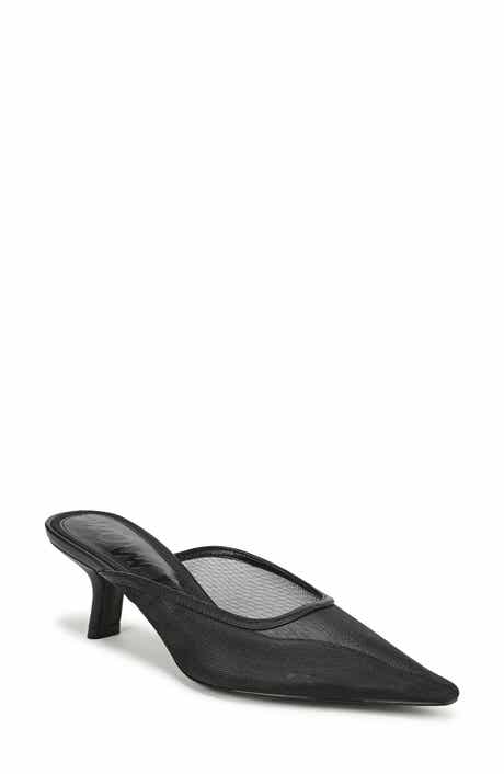 Brandy Mesh Pointed Toe Mule