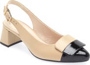Gabor Slingback Pointed Toe Pump