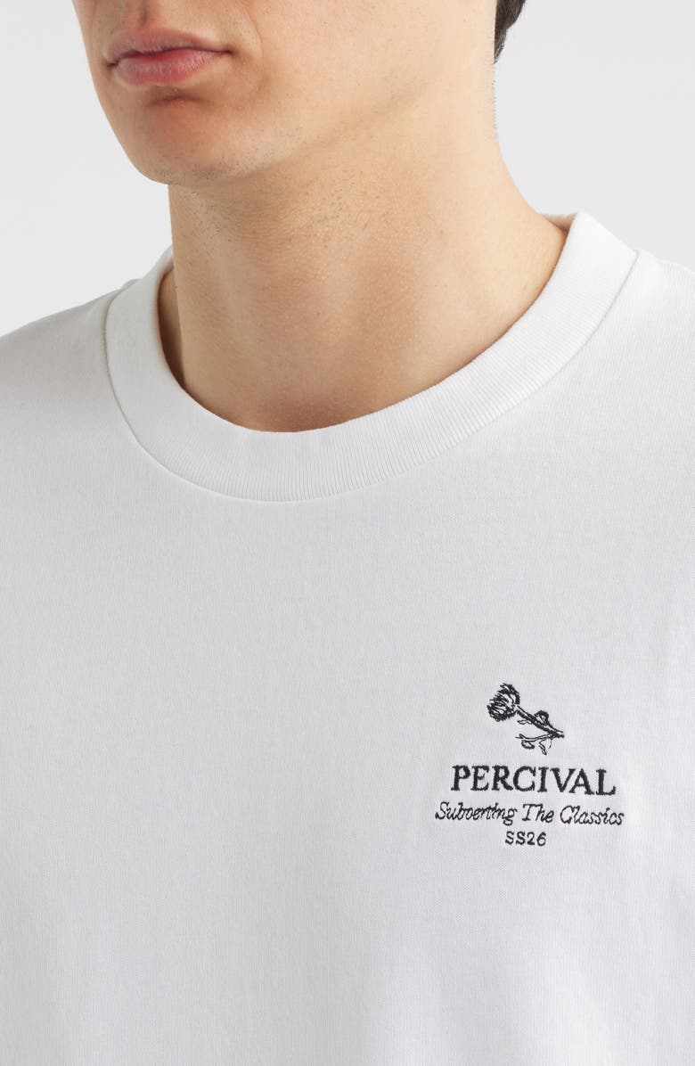 Percival Waters Graphic T-Shirt, Alternate, color, White