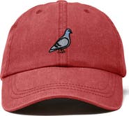 Dalix Pigeon Embroidered Everyday Hat