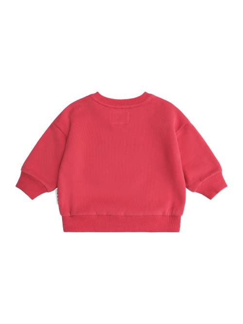 Huxbaby Furry Huxbear Sweatshirt Girls In Red