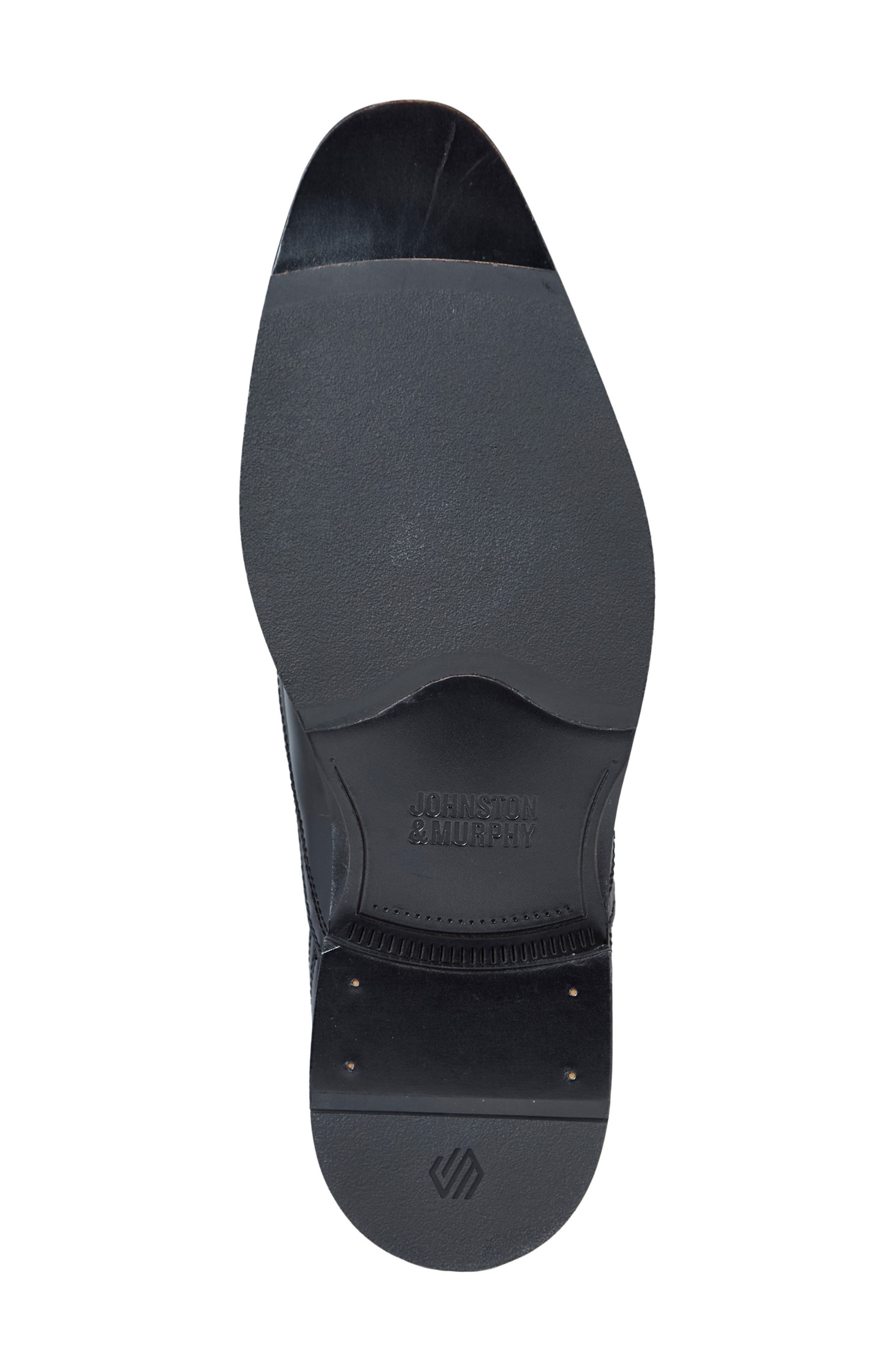 Johnston & Murphy Richland Bit Loafer, Alternate, color, Black Brush-Off Leather