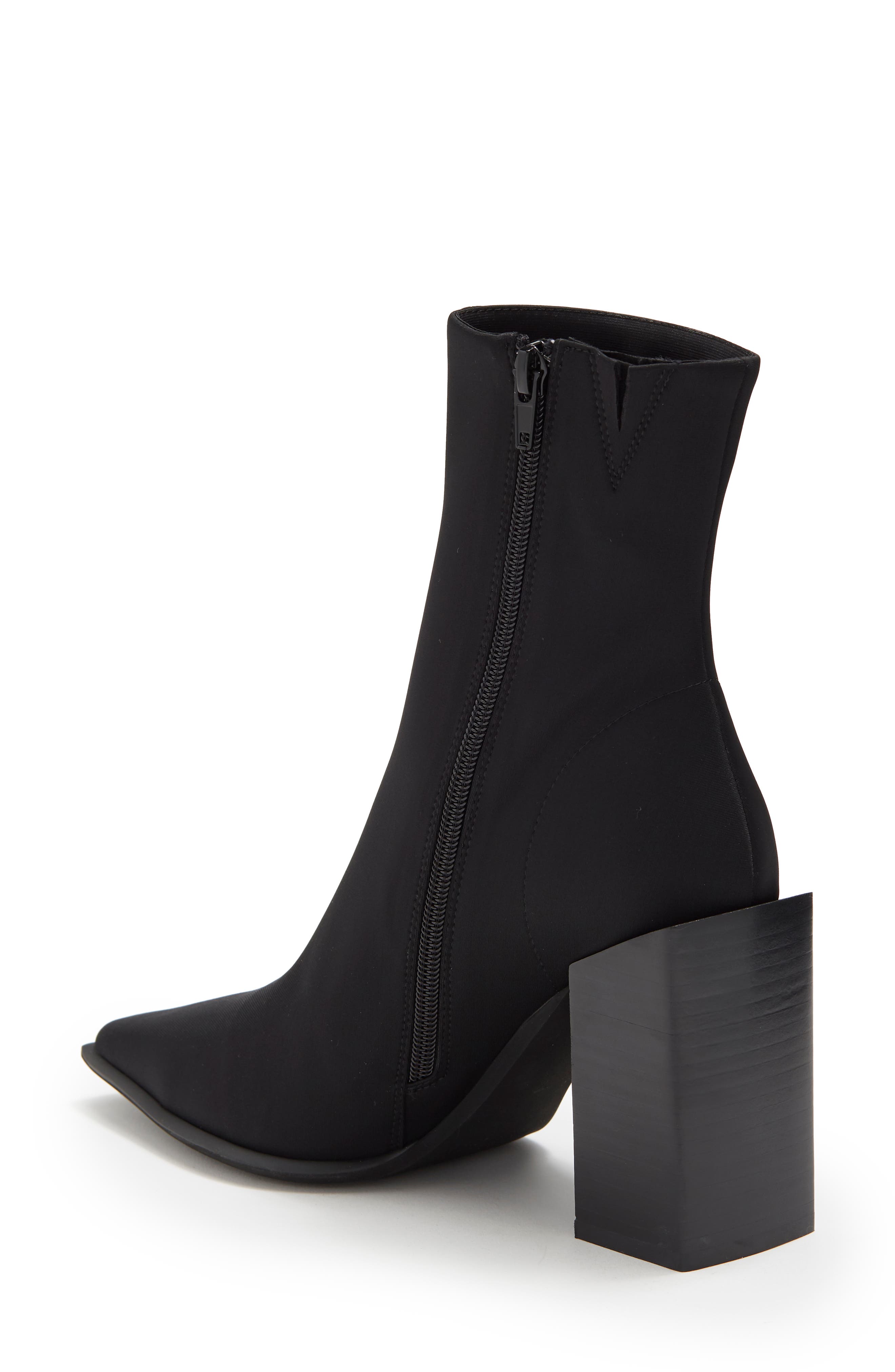 Happy Hour Pointed Toe Patent Boot, Alternate, color, BLACK NEOPRENE
