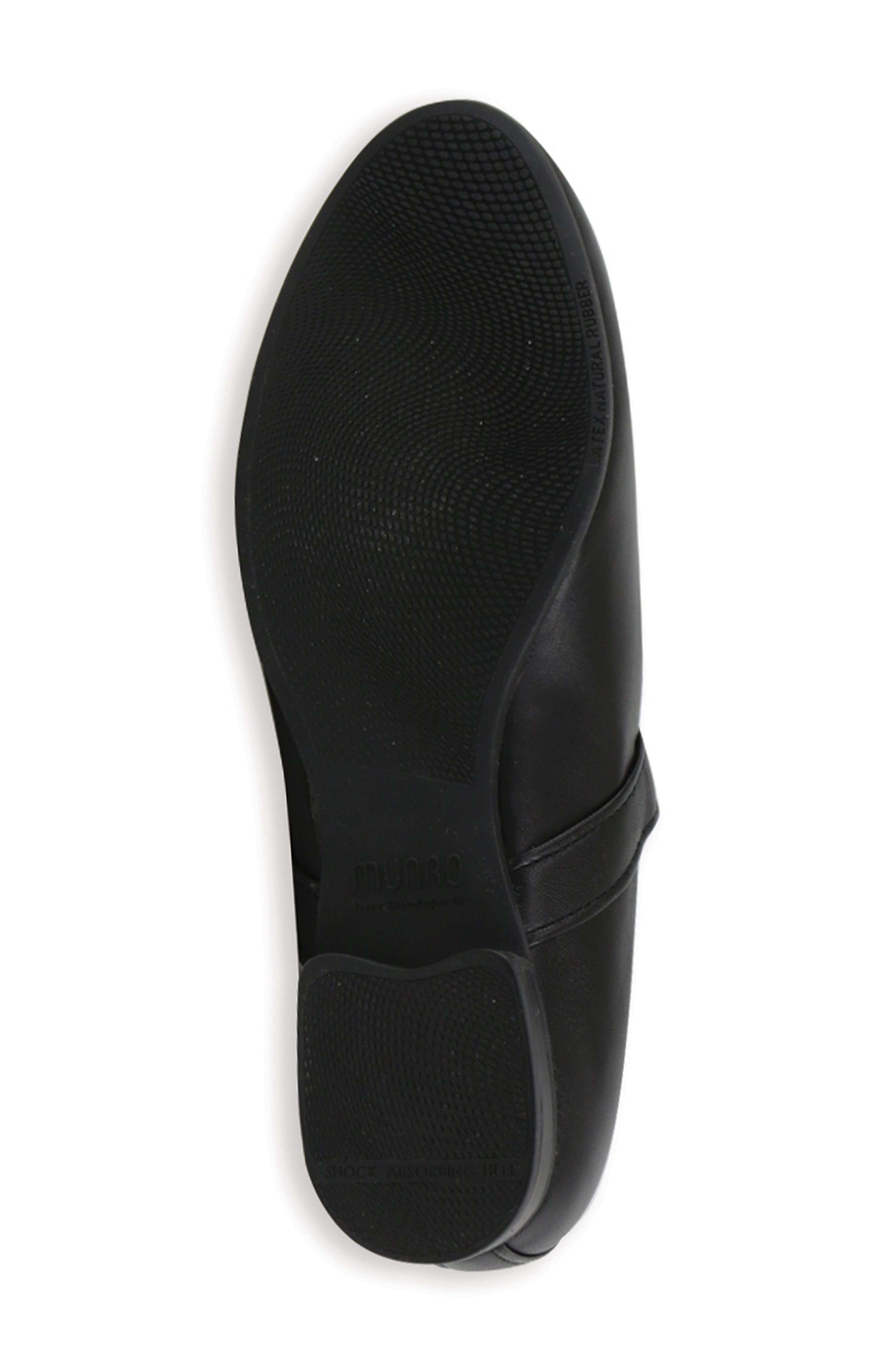 Mary Jane Flat, Alternate, color, BLACK