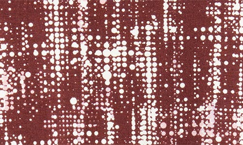 Loveappella Roll Top Printed Maxi Skirt In Brown