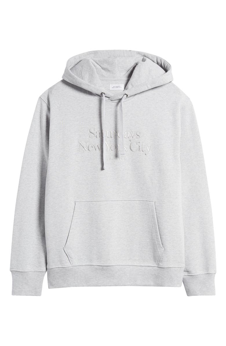 Saturdays NYC Ditch Miller Logo Cotton Hoodie, Alternate, color, 