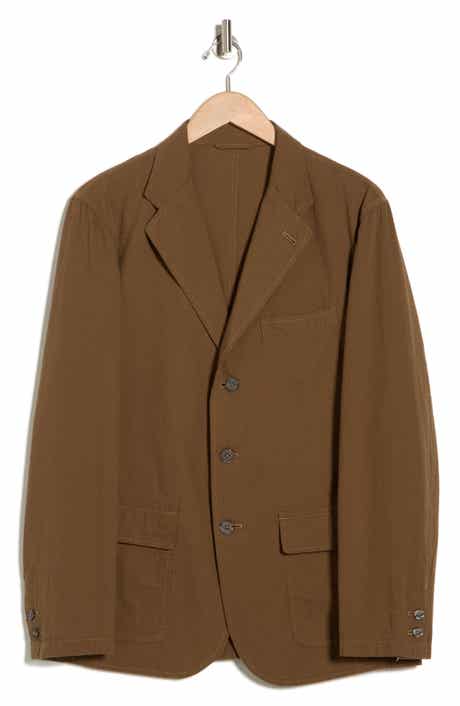 BUCK MASON Cotton Seersucker Blazer