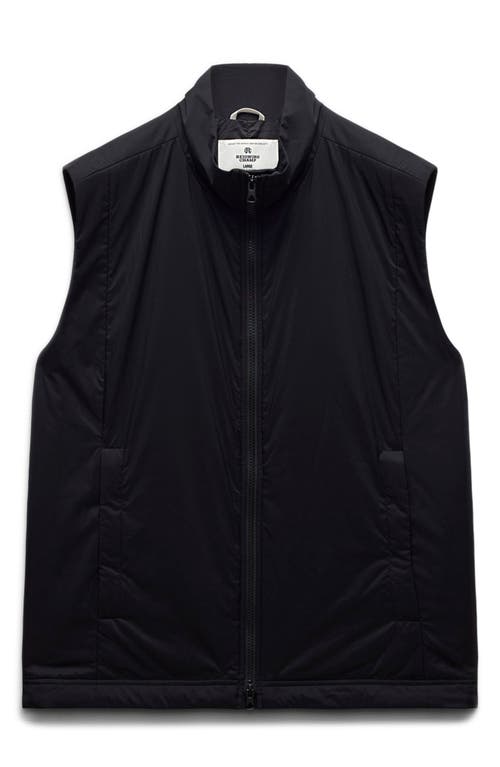 Reigning Champ Signal Nylon Ripstop Insulated Vest In Black