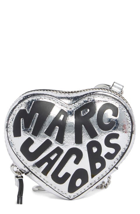 Heart Leather Pouch Bag Charm
