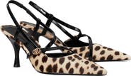 Tory Burch Double T Buckle Strap Pump