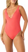 O'Neill Textured One-Piece Swimsuit