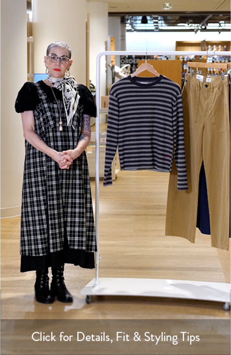 Stripe Long Sleeve T-Shirt, sales video thumbnail