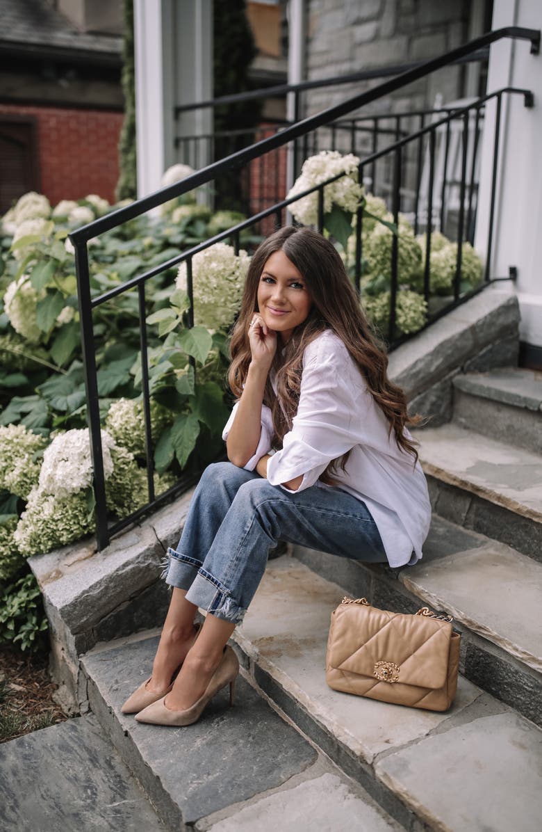 Liverpool Los Angeles Marley Distressed Girlfriend Jeans, Alternate, color, 