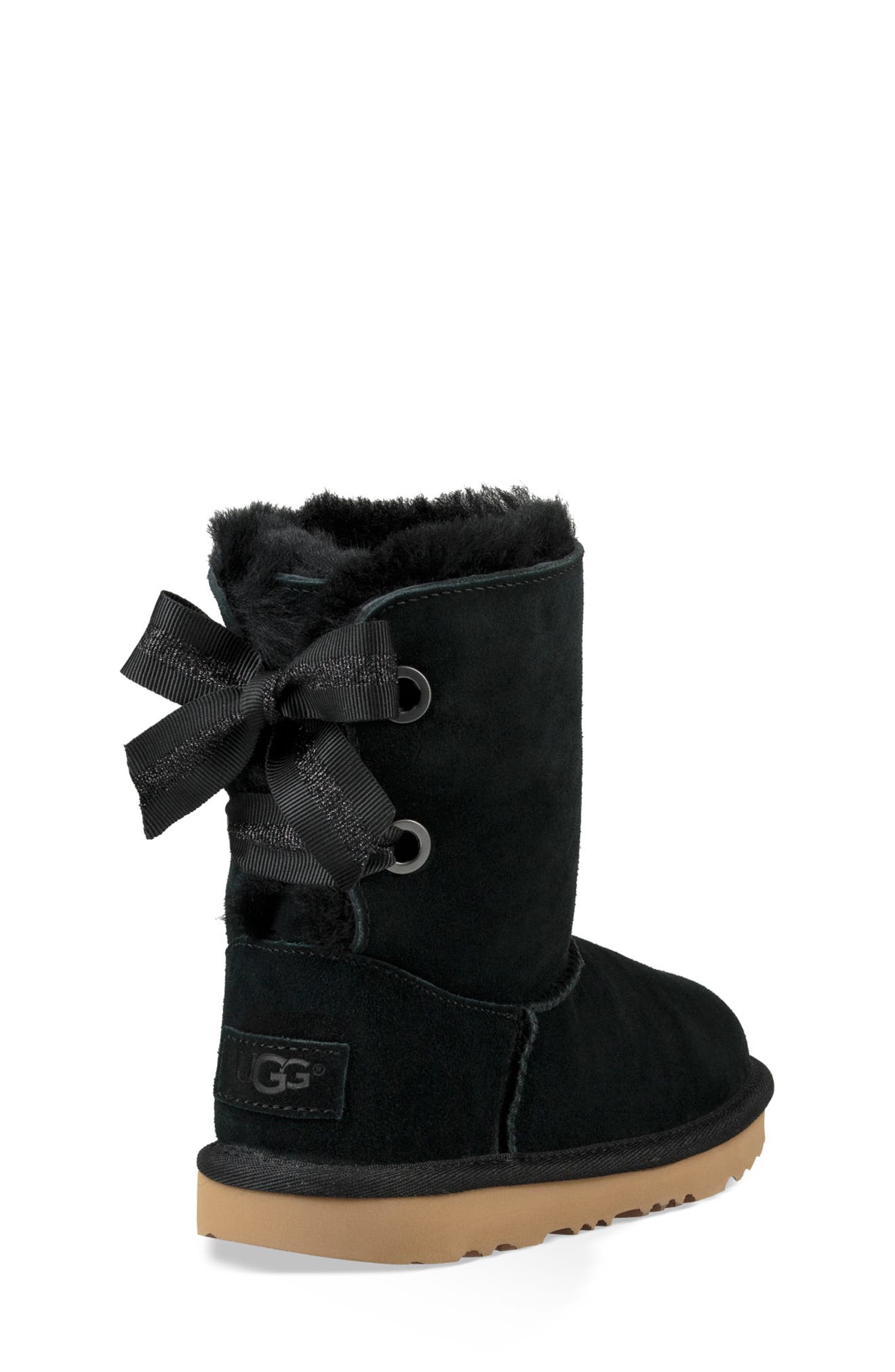 UGG<sup>®</sup> Customizable Bailey Bow II Genuine Shearling Boot, Alternate, color, 