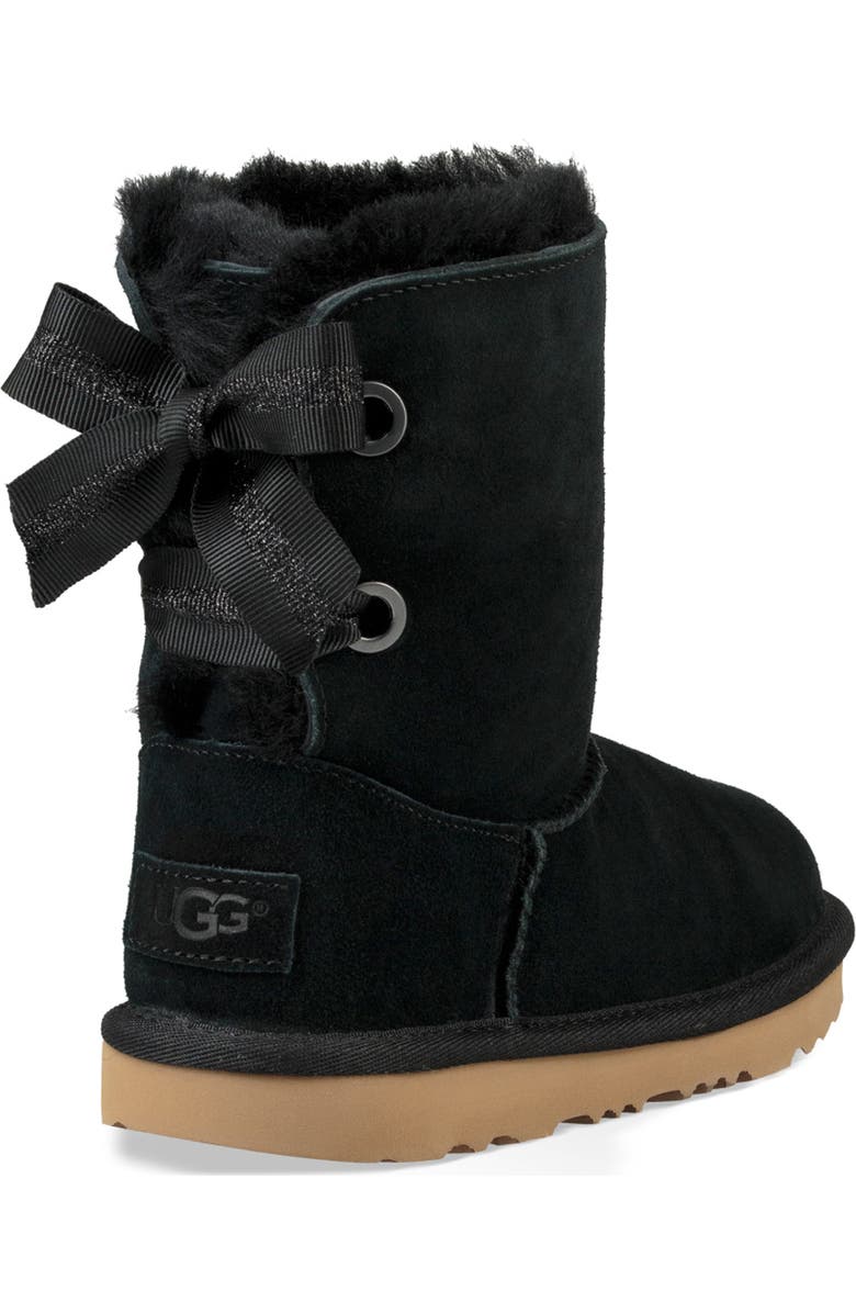 UGG<sup>®</sup> Customizable Bailey Bow II Genuine Shearling Boot, Alternate, color,