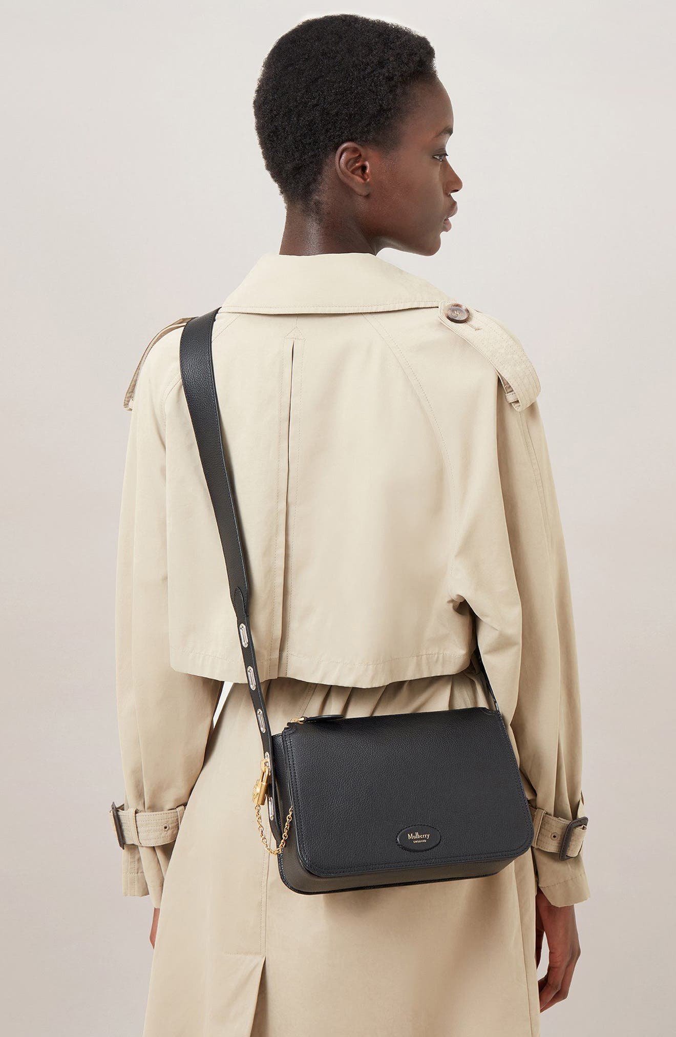 Mulberry Billie Leather Crossbody Bag, Alternate, color, 