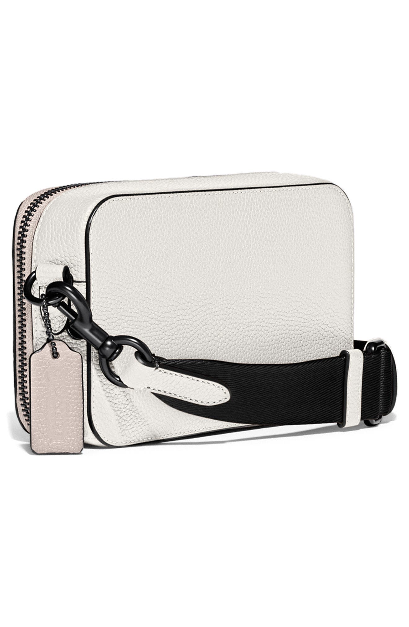 COACH Charter Pebble Leather Crossbody Bag, Alternate, color, 